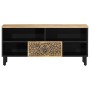 Mueble de TV madera maciza de mango 100x33x46 cm de , Muebles TV - Ref: Foro24-358228, Precio: 92,26 €, Descuento: %