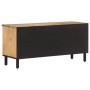 Mueble de TV madera maciza de mango 100x33x46 cm de , Muebles TV - Ref: Foro24-358228, Precio: 92,26 €, Descuento: %