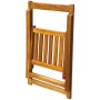 Set comedor de jardín plegable 5 piezas madera maciza de acacia de , Conjuntos de jardín - Ref: Foro24-45594, Precio: 276,73 ...
