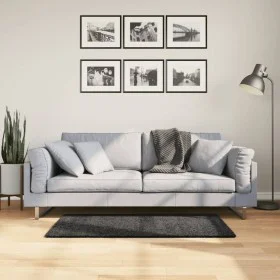 Alfombra de pelo largo moderna gris antracita 60x110 cm de , Alfombras - Ref: Foro24-375184, Precio: 21,03 €, Descuento: %