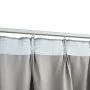 Cortinas opacas con ganchos 2 piezas gris 140x175 cm de vidaXL, Cortinas y visillos - Ref: Foro24-134467, Precio: 33,75 €, De...