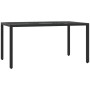 Set de muebles jardín 5 pzas con cojines ratán sintético negro de , Conjuntos de jardín - Ref: Foro24-3211850, Precio: 588,82...
