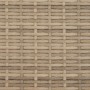 Tumbona con capota y cojines ratán sintético beige de , Tumbonas - Ref: Foro24-368338, Precio: 242,36 €, Descuento: %