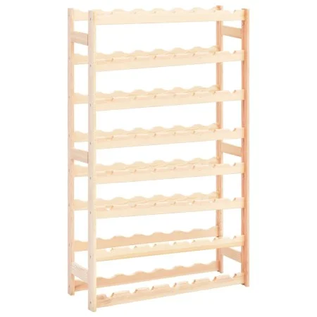 Pine wood wine rack for 56 bottles by vidaXL, Wine racks - Ref: Foro24-286196, Price: 50,58 €, Discount: %
