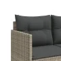 Tumbona con cojines ratán sintético gris claro de , Tumbonas - Ref: Foro24-368331, Precio: 213,08 €, Descuento: %