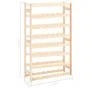 Pine wood wine rack for 56 bottles by vidaXL, Wine racks - Ref: Foro24-286196, Price: 50,58 €, Discount: %