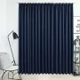 Cortina opaca con ganchos azul 290x245 cm de vidaXL, Cortinas y visillos - Ref: Foro24-134457, Precio: 32,62 €, Descuento: %