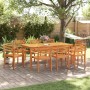 Sillas de jardín 8 uds madera maciza de acacia 59x55x85 cm en Sillas de jardín | Comprar online en Foru.es