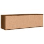 Mueble de TV madera de ingeniería marrón roble 120x34x37 cm de , Muebles TV - Ref: Foro24-833550, Precio: 55,60 €, Descuento: %