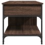 Mesa de centro madera ingeniería metal marrón 100x50x50 cm de , Mesas de centro - Ref: Foro24-845370, Precio: 83,70 €, Descue...