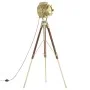 Lámpara de suelo con trípode madera maciza de mango 193 cm de vidaXL, Lámparas - Ref: Foro24-286204, Precio: 206,14 €, Descue...