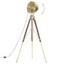 Lámpara de suelo con trípode madera maciza de mango 193 cm de vidaXL, Lámparas - Ref: Foro24-286204, Precio: 209,26 €, Descue...