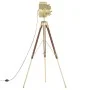 Lámpara de suelo con trípode madera maciza de mango 193 cm de vidaXL, Lámparas - Ref: Foro24-286204, Precio: 206,14 €, Descue...