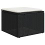 Set de comedor de jardín 7 pzas y cojines ratán sintético negro de , Conjuntos de jardín - Ref: Foro24-3220475, Precio: 387,1...