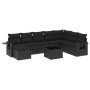 Set de sofás de jardín 8 piezas y cojines ratán sintético negro de , Conjuntos de jardín - Ref: Foro24-3220564, Precio: 547,2...