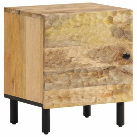 Mesita de noche de madera maciza de mango 40x33x46 cm de , Mesitas de noche - Ref: Foro24-356887, Precio: 43,26 €, Descuento: %