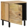 Mesita de noche de madera maciza de mango 40x33x46 cm de , Mesitas de noche - Ref: Foro24-356887, Precio: 43,26 €, Descuento: %