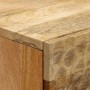 Mesita de noche de madera maciza de mango 40x33x46 cm de , Mesitas de noche - Ref: Foro24-356887, Precio: 43,26 €, Descuento: %