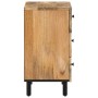 Mesita de noche madera maciza de mango 50x33x60 cm de , Mesitas de noche - Ref: Foro24-356900, Precio: 144,39 €, Descuento: %