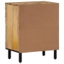 Mesita de noche madera maciza de mango 50x33x60 cm de , Mesitas de noche - Ref: Foro24-356900, Precio: 144,39 €, Descuento: %