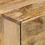 Mesita de noche madera maciza de mango 50x33x60 cm de , Mesitas de noche - Ref: Foro24-356902, Precio: 84,77 €, Descuento: %