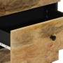Mesita de noche madera maciza de mango 50x33x60 cm de , Mesitas de noche - Ref: Foro24-356900, Precio: 144,39 €, Descuento: %