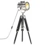 Lámpara con trípode de suelo madera maciza mango negro 69 cm de vidaXL, Lámparas - Ref: Foro24-286108, Precio: 73,65 €, Descu...