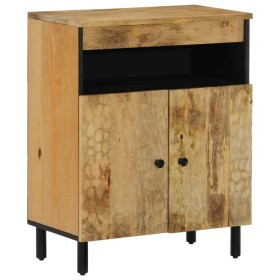 Armario auxiliar madera maciza de mango 60x33x75 cm de , Aparadores - Ref: Foro24-356916, Precio: 98,83 €, Descuento: %