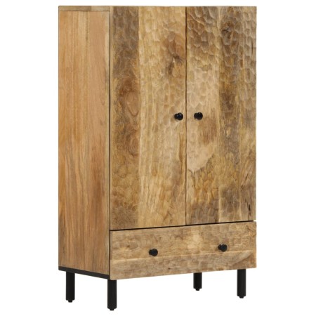 Aparador alto madera maciza de mango 60x33x100 cm de , Aparadores - Ref: Foro24-356921, Precio: 204,13 €, Descuento: %