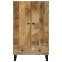 Aparador alto madera maciza de mango 60x33x100 cm de , Aparadores - Ref: Foro24-356921, Precio: 204,13 €, Descuento: %