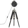 Lámpara con trípode de suelo madera maciza mango negro 69 cm de vidaXL, Lámparas - Ref: Foro24-286108, Precio: 75,10 €, Descu...