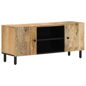 Mueble de TV madera maciza de mango 105x33x46 cm de , Muebles TV - Ref: Foro24-356891, Precio: 89,94 €, Descuento: %