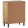 Armario auxiliar madera maciza de mango 60x33x75 cm de , Aparadores - Ref: Foro24-356893, Precio: 132,06 €, Descuento: %