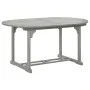 Mesa de jardín madera maciza de acacia gris 200x100x75 cm de vidaXL, Mesas de jardín - Ref: Foro24-47277, Precio: 170,67 €, D...