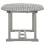 Mesa de jardín madera maciza de acacia gris 200x100x75 cm de vidaXL, Mesas de jardín - Ref: Foro24-47277, Precio: 170,67 €, D...