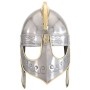 Réplica de casco Beowulf antiguo LARP acero plateado de vidaXL, Armas coleccionables - Ref: Foro24-286232, Precio: 79,76 €, D...
