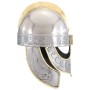 Réplica de casco Beowulf antiguo LARP acero plateado de vidaXL, Armas coleccionables - Ref: Foro24-286232, Precio: 79,76 €, D...