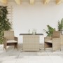 Sillas y mesita de jardín 3 piezas ratán sintético cojín beige de , Conjuntos de jardín - Ref: Foro24-365120, Precio: 188,30 ...