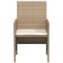 Sillas y mesita de jardín 3 piezas ratán sintético cojín beige de , Conjuntos de jardín - Ref: Foro24-365120, Precio: 188,30 ...