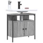 Armario lavabo baño madera ingeniería gris Sonoma 60x30x60 cm de , Tocadores - Ref: Foro24-842439, Precio: 61,90 €, Descuento: %