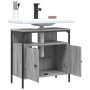 Armario lavabo baño madera ingeniería gris Sonoma 60x30x60 cm de , Tocadores - Ref: Foro24-842439, Precio: 61,90 €, Descuento: %