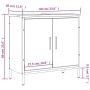 Armario lavabo baño madera ingeniería roble Sonoma 60x30x60 cm de , Tocadores - Ref: Foro24-842447, Precio: 72,47 €, Descuent...