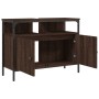 Armario lavabo baño madera ingeniería roble marrón 80x30x60 cm de , Tocadores - Ref: Foro24-842445, Precio: 57,93 €, Descuent...