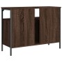 Armario lavabo baño madera ingeniería roble marrón 80x30x60 cm de , Tocadores - Ref: Foro24-842445, Precio: 57,93 €, Descuent...