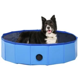 Piscina para perros plegable PVC azul 80x20 cm de vidaXL, Productos para perros - Ref: Foro24-170825, Precio: 24,55 €, Descue...
