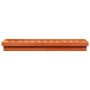 Estructura de cama LED madera maciza pino marrón cera 90x200 cm de , Camas y somieres - Ref: Foro24-844411, Precio: 108,02 €,...
