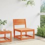 Sofá de jardín madera maciza de pino marrón cera de , Sofás de exterior - Ref: Foro24-844671, Precio: 64,92 €, Descuento: %