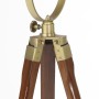 Lámpara de suelo con trípode madera maciza de mango 97 cm de vidaXL, Lámparas - Ref: Foro24-286109, Precio: 94,59 €, Descuent...