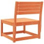 Sofá de jardín madera maciza de pino marrón cera de , Sofás de exterior - Ref: Foro24-844671, Precio: 64,92 €, Descuento: %