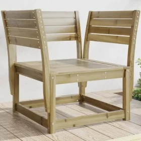 Pine impregnated wood garden chair by , Outdoor sofas - Ref: Foro24-844678, Price: 86,44 €, Discount: %